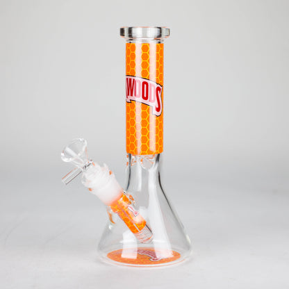 7.5" 4mm BW Design Beaker Bong [PIP874]
