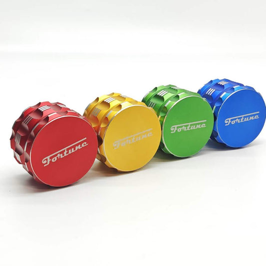 Fortune | 4 Parts 63.5mm x49mm Aluminum Grinder-Assorted Color