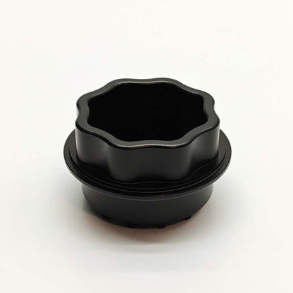 Fortune | 4 Parts Aluminum Grinder with Glass Jar