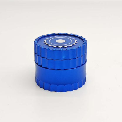 4 Parts 63*51mm New Teeth  Aluminum Grinder-Assorted Color