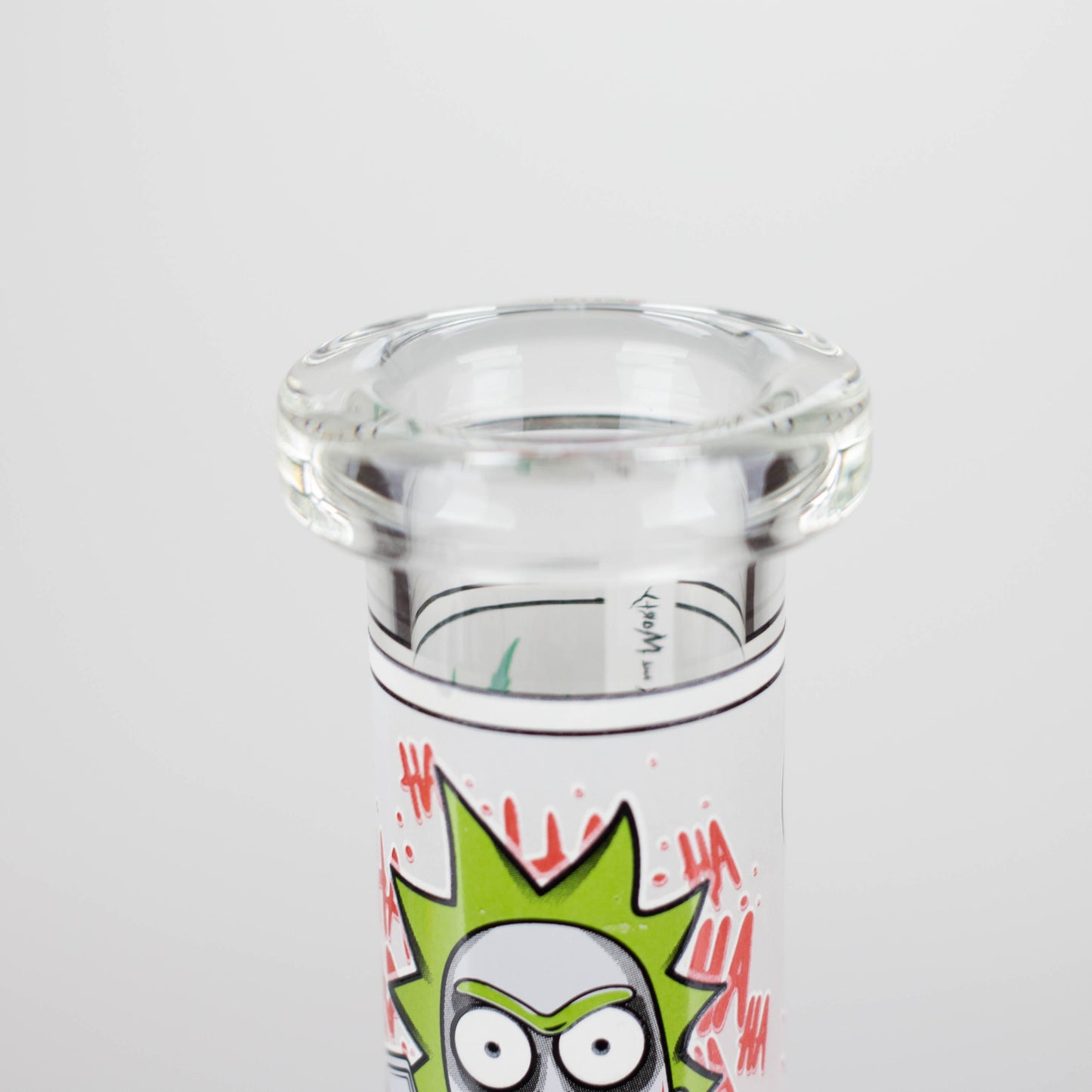 8.5" Cartoon Designs Glow In The Dark beaker bong In the Box [PIP301]