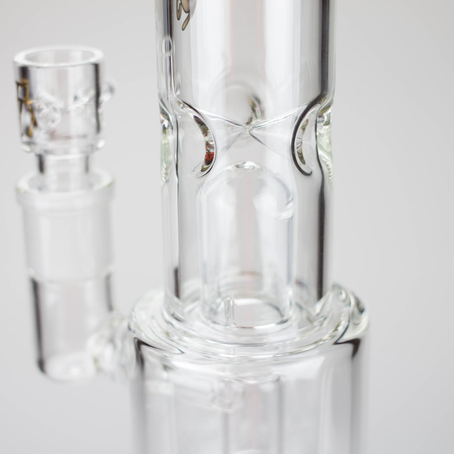 Tech Tubes | 14" Circ Cannon Clear Glass Bong - Hi Time