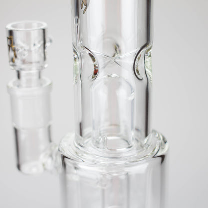 Tech Tubes | 14" Circ Cannon Clear Glass Bong - Hi Time