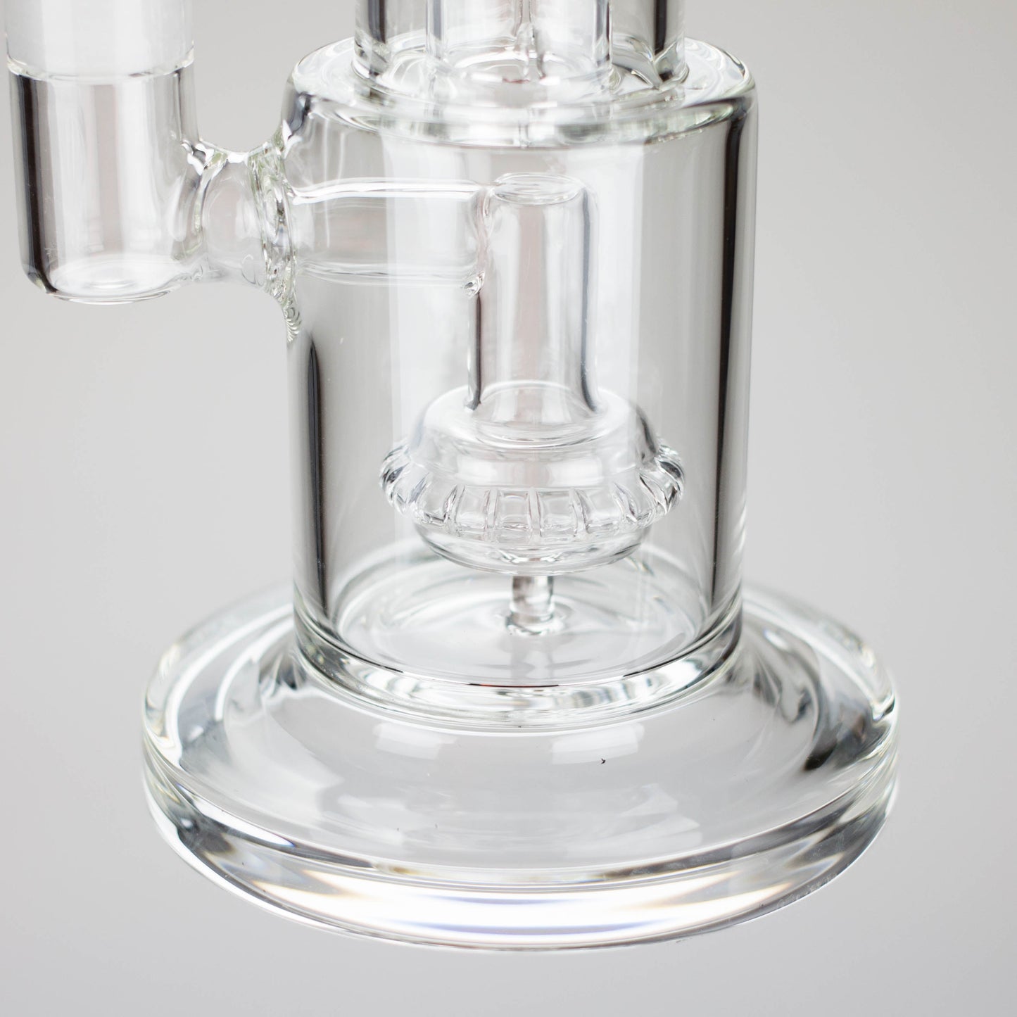 Tech Tubes | 14" Circ Cannon Clear Glass Bong - Hi Time