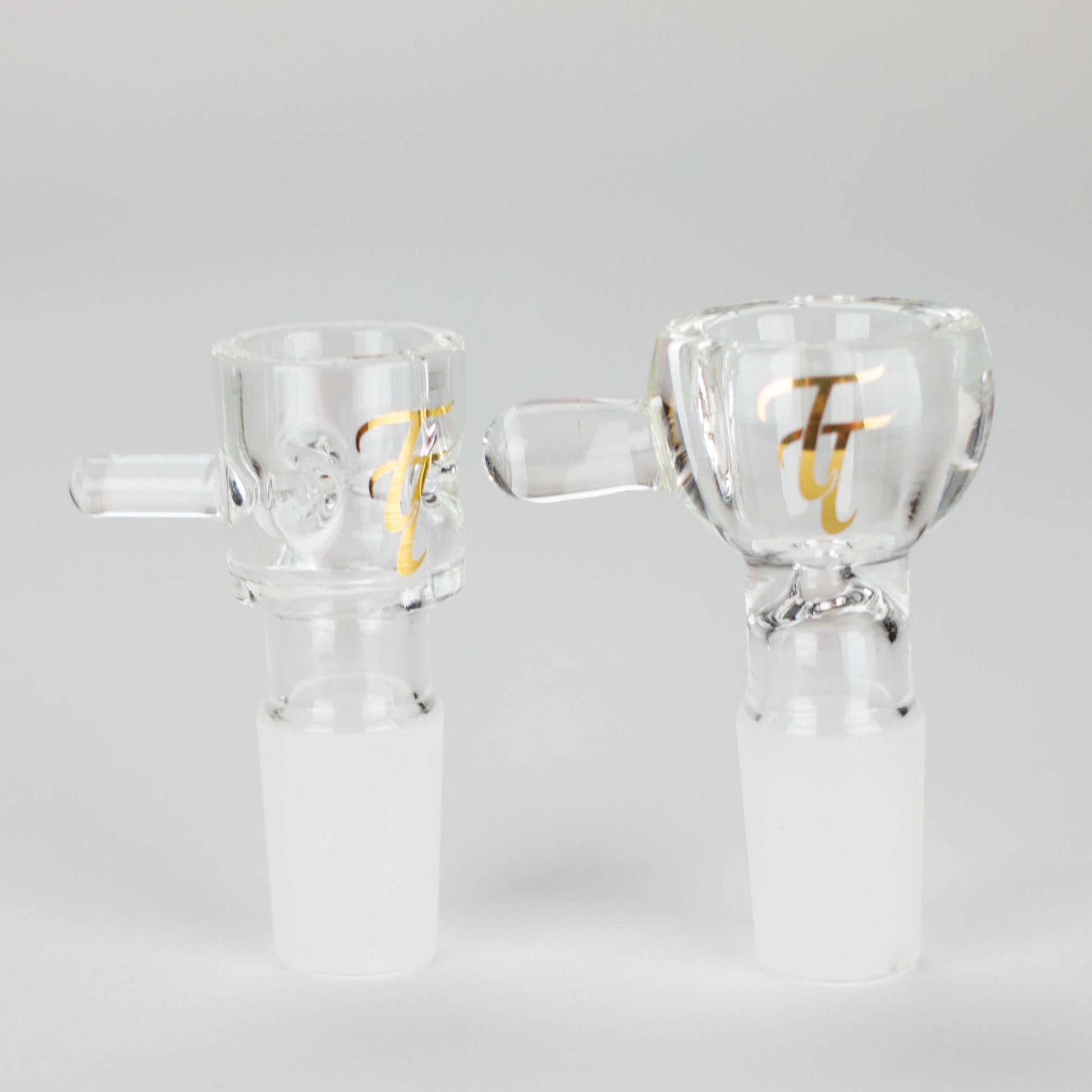 Tech Tubes | 14" Circ Cannon Clear Glass Bong - Hi Time