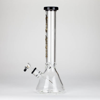 Tech Tubes | 16" 9mm Beaker Glass Bong - Hi Time