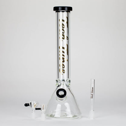 Tech Tubes | 16" 9mm Beaker Glass Bong - Hi Time