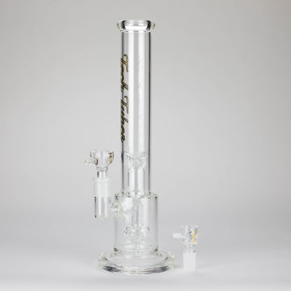 Tech Tubes | 14" Circ Cannon Clear Glass Bong - Hi Time