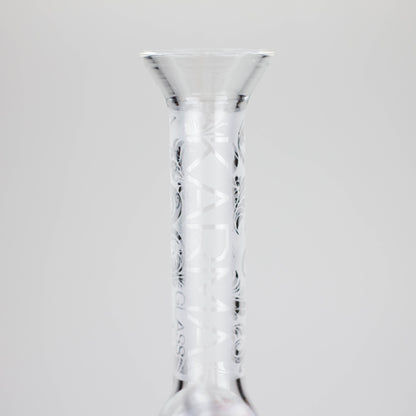 Karma | 7" Sandblasted Beaker Glass Dab Rig