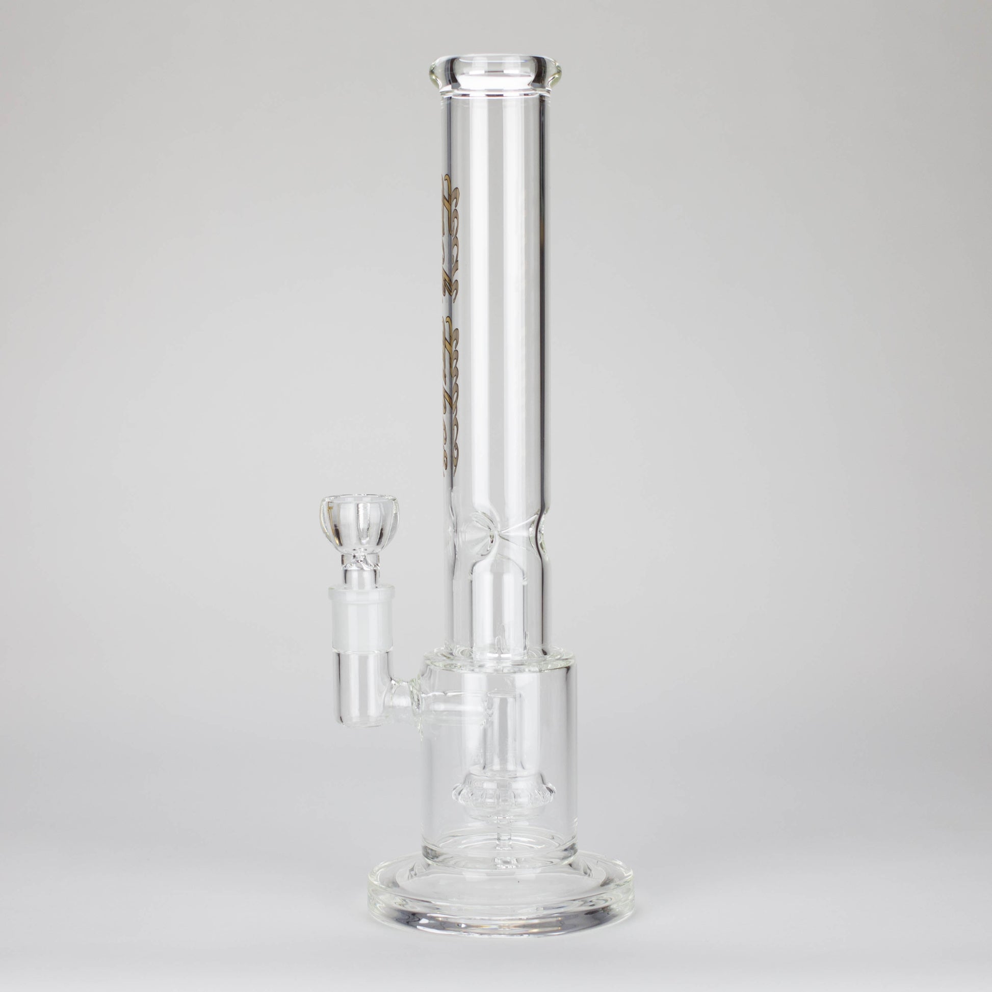 Tech Tubes | 14" Circ Cannon Clear Glass Bong - Hi Time