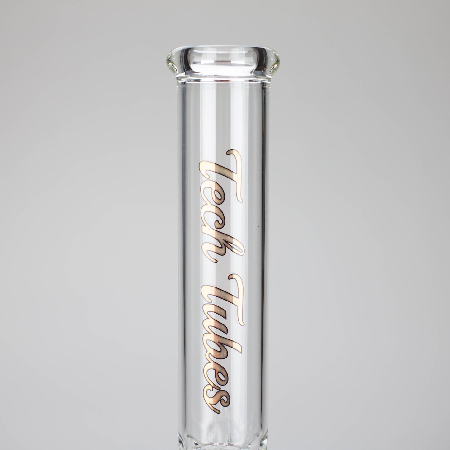 Tech Tubes | 14" Circ Cannon Clear Glass Bong - Hi Time