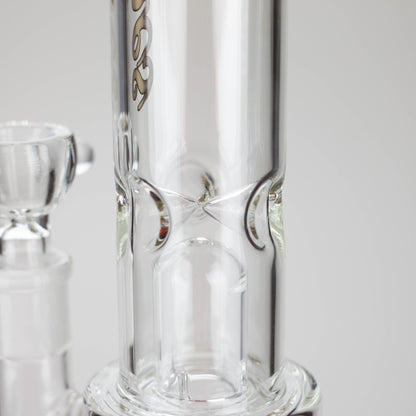 Tech Tubes | 14" Circ Cannon Clear Glass Bong - Hi Time
