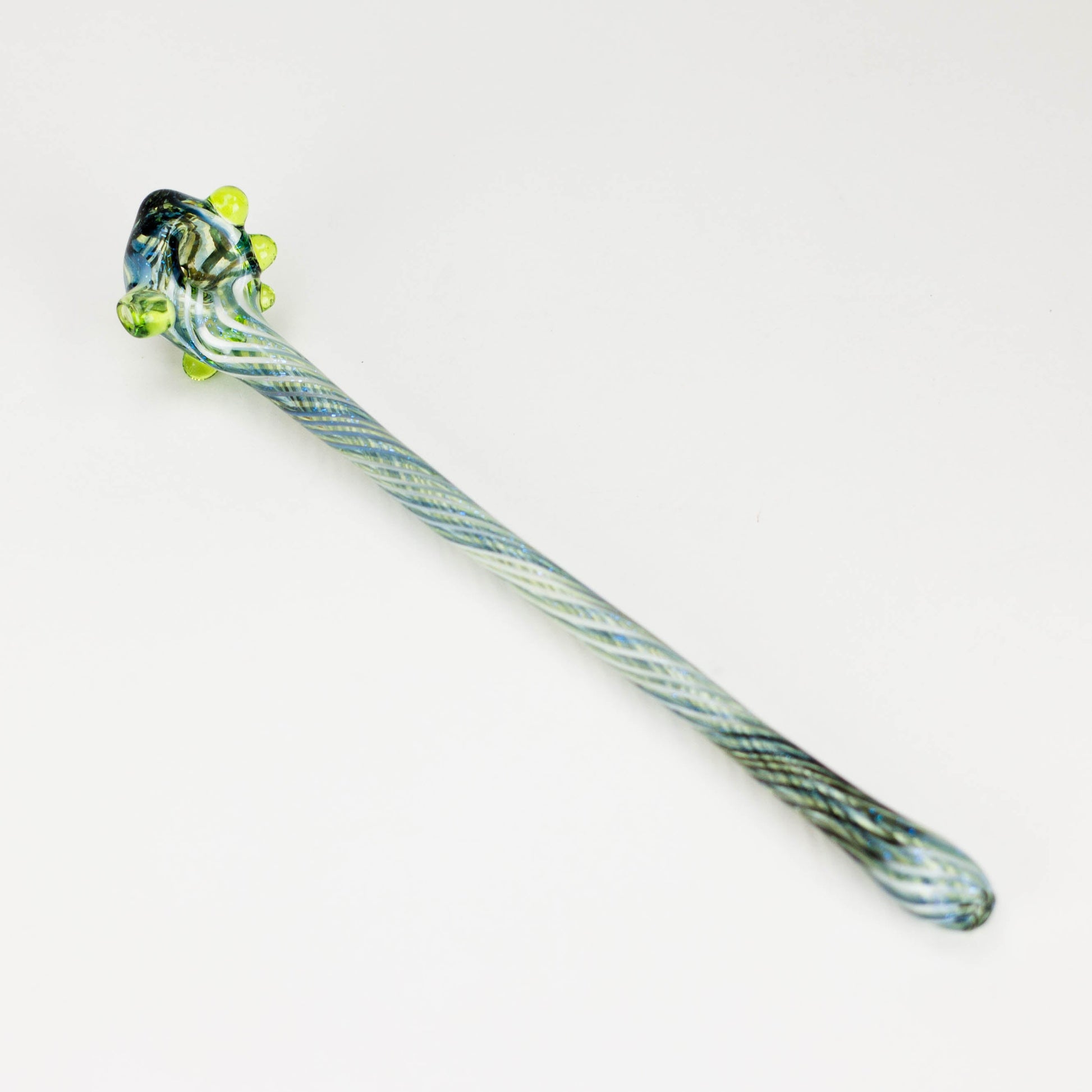 Shine Glassworks | Footlong Dichro Vackstack Hash Pipe - Made in Canada - Hi Time