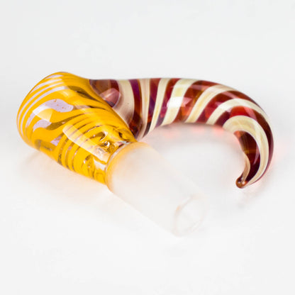 Shine Glassworks | 14mm 3 Hole Vacstack Bowl with Horn - Made in Canada