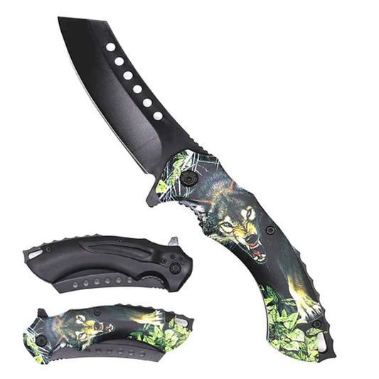 Wolf Foldable  Knife Butcher Blade
