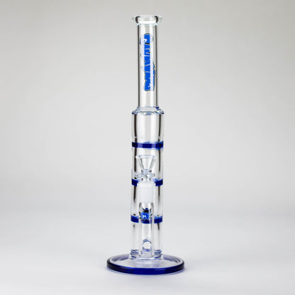 Ganjavibes | 11" Triple Honeycomb Percolator Glass Bong