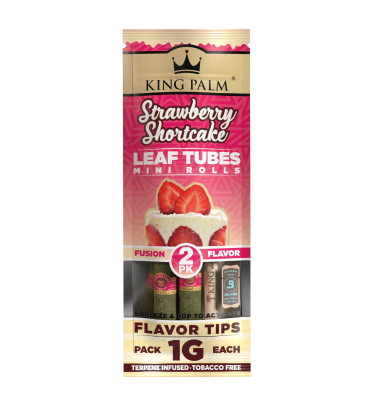 King Palm | Mini Rolled with flavor tips New Flavours - 20 pouches Display [SMK983]