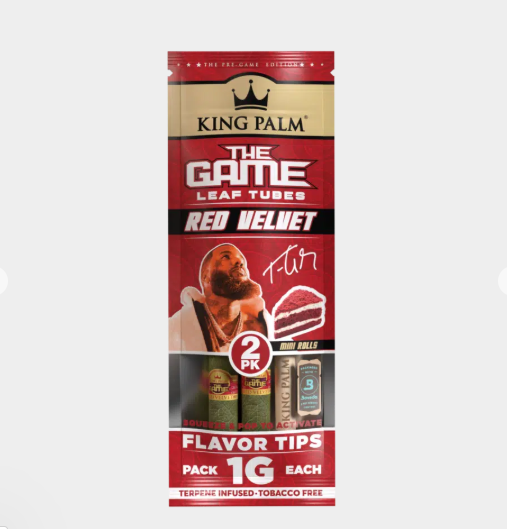 King Palm | Mini Rolled with flavor tips New Flavours - 20 pouches Display [SMK983]