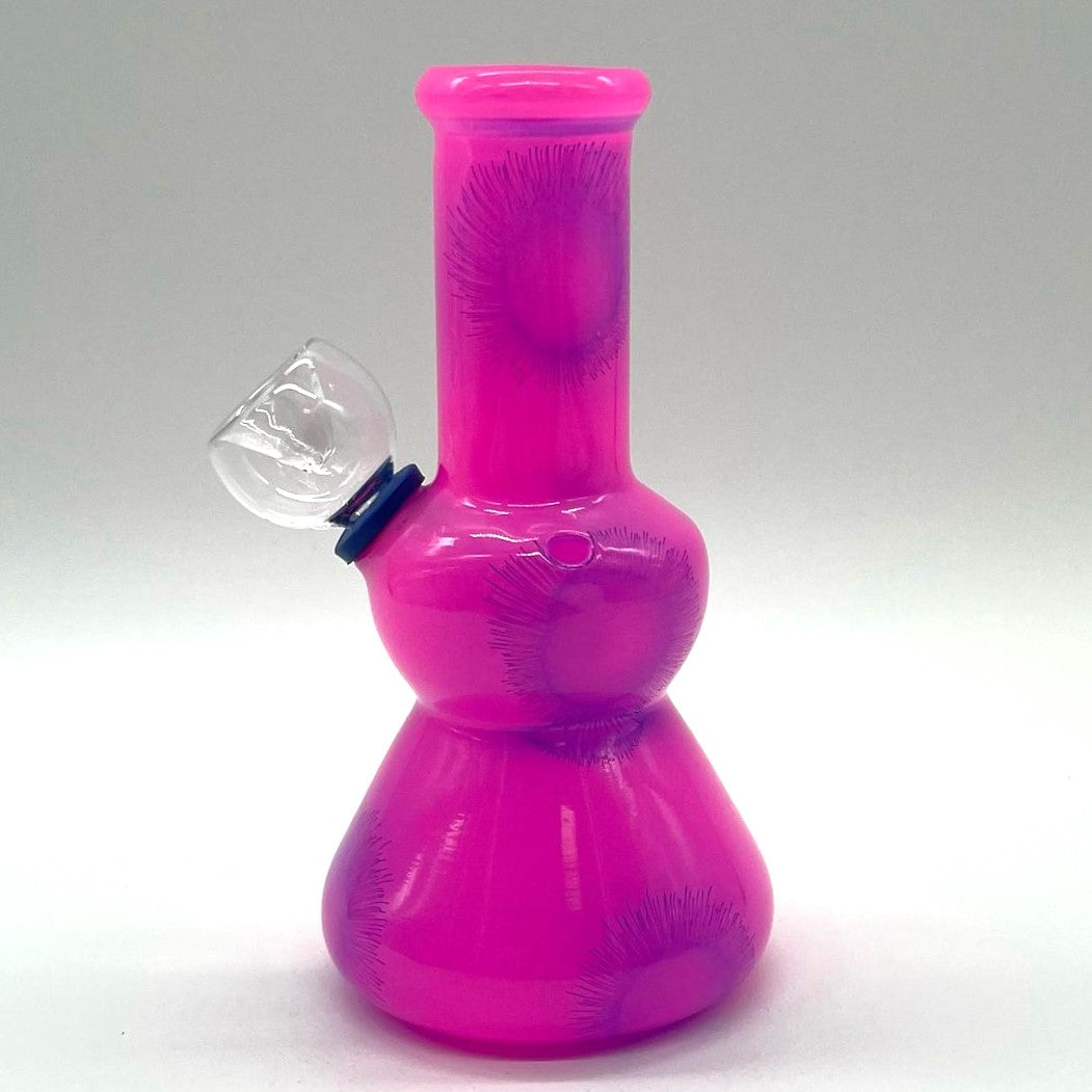 6" Glass Bong - Assorted Color [PIP560]