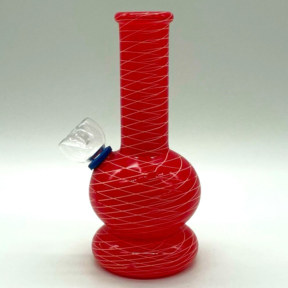 6" Glass Bong - Assorted Color [PIP560]