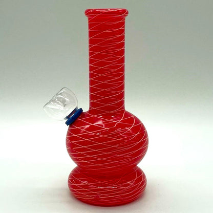 6" Glass Bong - Assorted Color [PIP560]