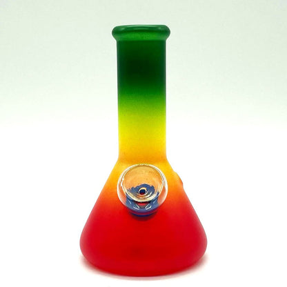6" Glass Bong - Assorted Color [PIP560]