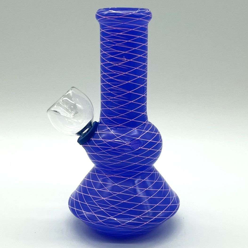 6" Glass Bong - Assorted Color [PIP560]