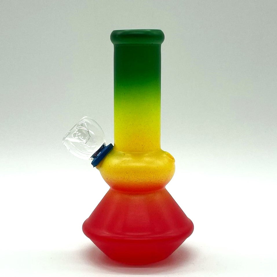 6" Glass Bong - Assorted Color [PIP560]