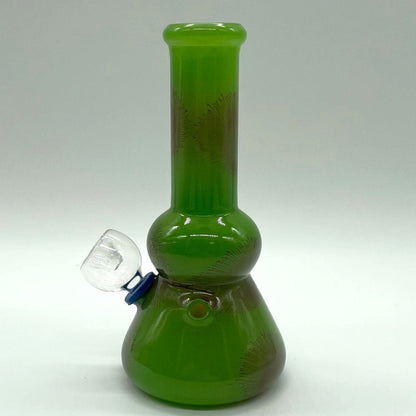 6" Glass Bong - Assorted Color [PIP560]