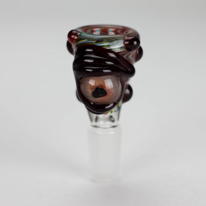 Shine Glassworks | Wigwag Eye 14mm Bowl - Made in Canada