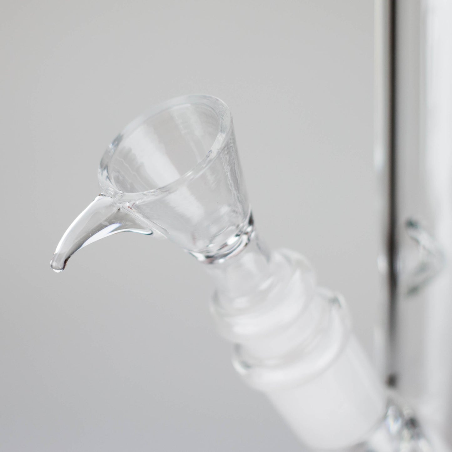 8" Glass Straight Bong [PIP508]