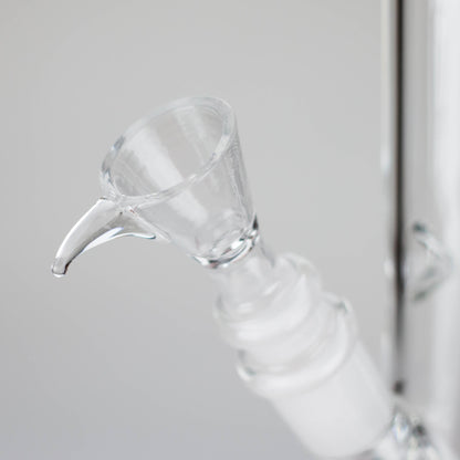 8" Glass Straight Bong [PIP508]
