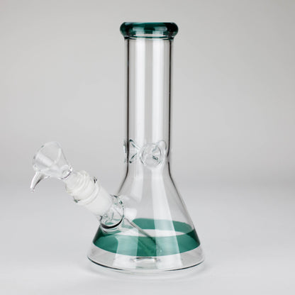 8" Glass Beaker Bong [PIP507]