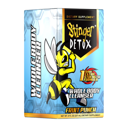 Stinger Detox | Whole Body Cleanser 1-Hour Extra Strength Drink– 8 FL OZ