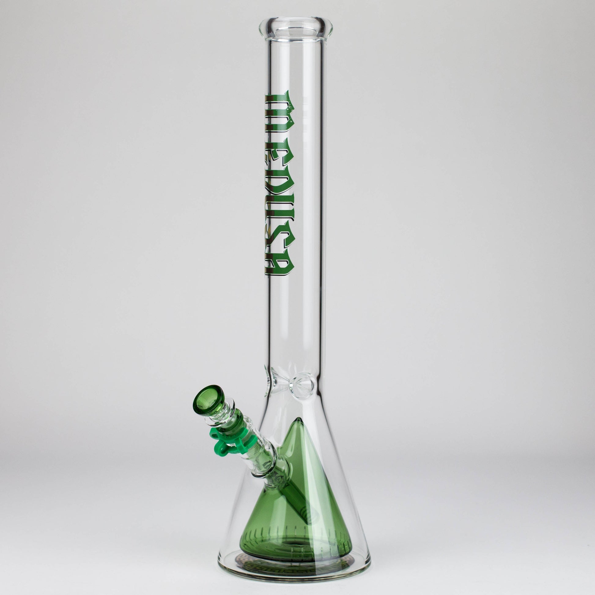 Medusa | 18" Glass Beaker Bong with Cone Perc - Hi Time