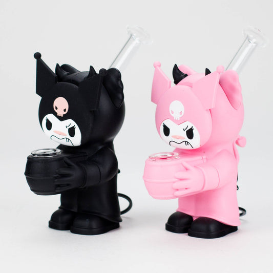 5.5" Devil Rabbit Silicone Water pipe [YS-071]