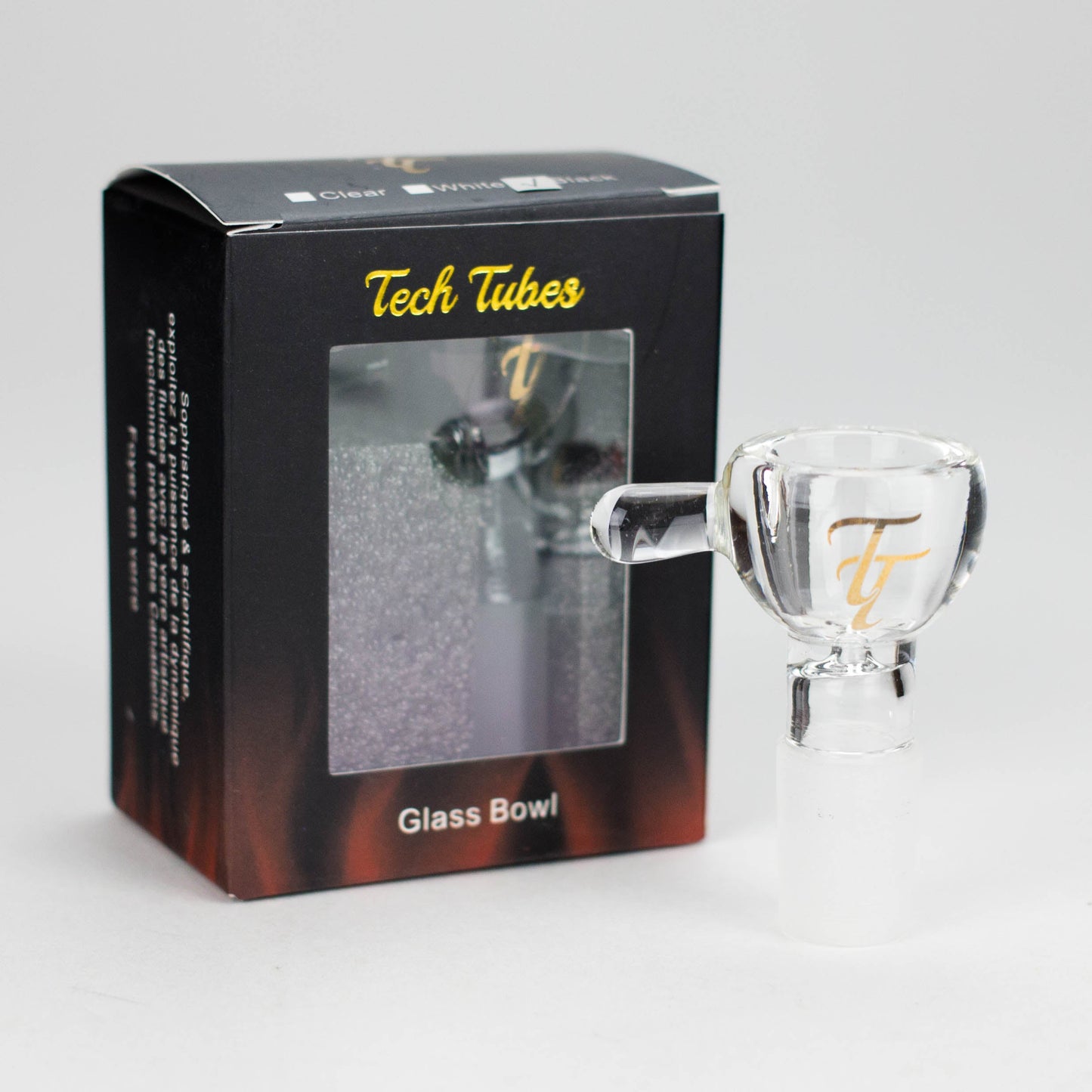 Tech Tubes | Signature 19mm Glass Bowl - Hi Time