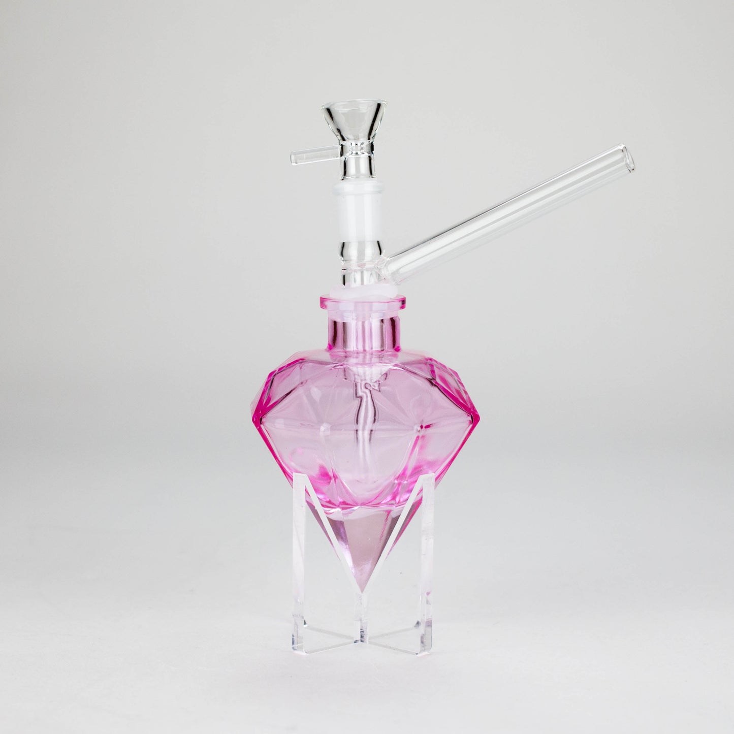 7″ Diamond Soft Glass Bong [DWP50]