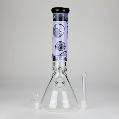 14″  7mm Glass Beaker Bong  [C1039]