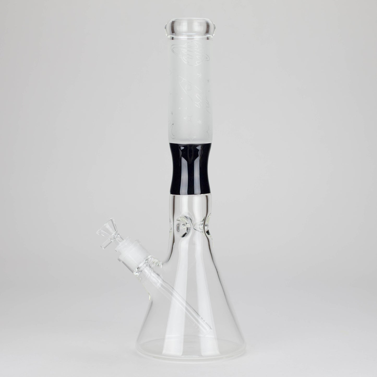 15″ 7mm Glass Beaker Bong  [C1033]