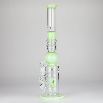 18.5″ Shower Head Perc Glass Water Bong [C2699]