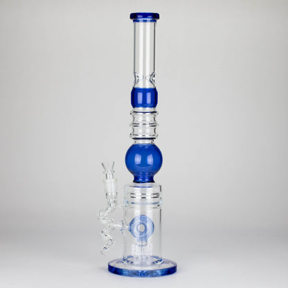 18.5″ Shower Head Perc Glass Water Bong [C2699]