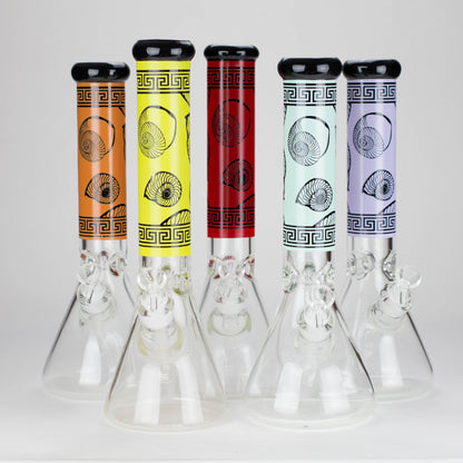 14″  7mm Glass Beaker Bong  [C1039]