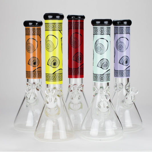 14″  7mm Glass Beaker Bong  [C1039]