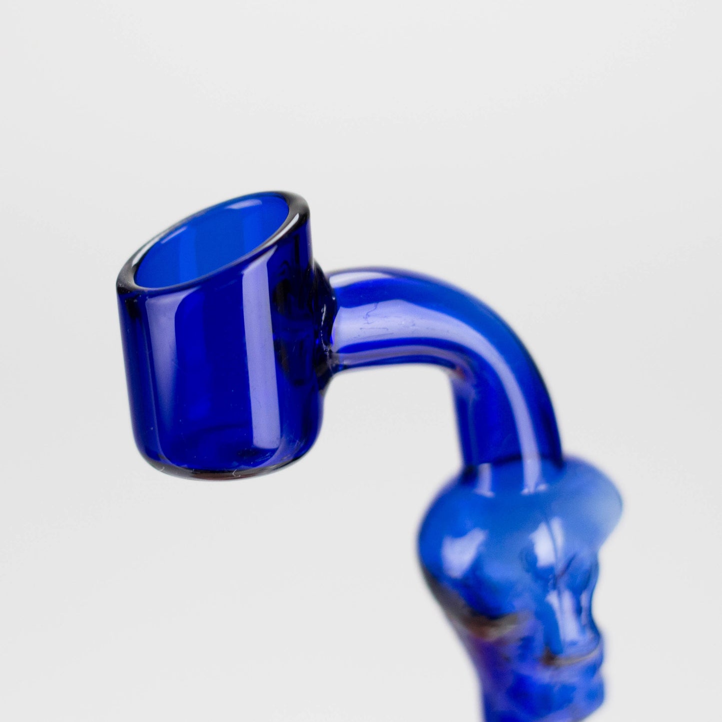 4" Unique Skull Design, 90-Degree Glass Banger [BN-600]