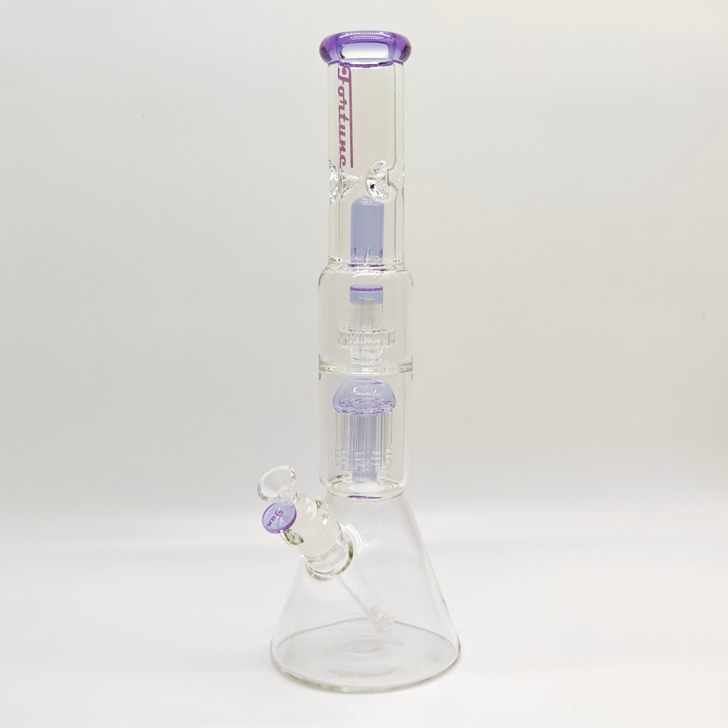 Fortune | 16" 7mm Double-Disk Percolator Beaker [1650PC-PK]