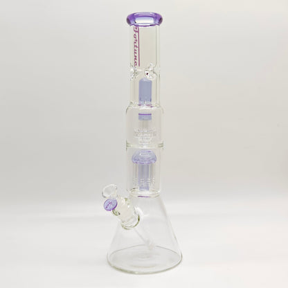 Fortune | 16" 7mm Double-Disk Percolator Beaker [1650PC-PK]