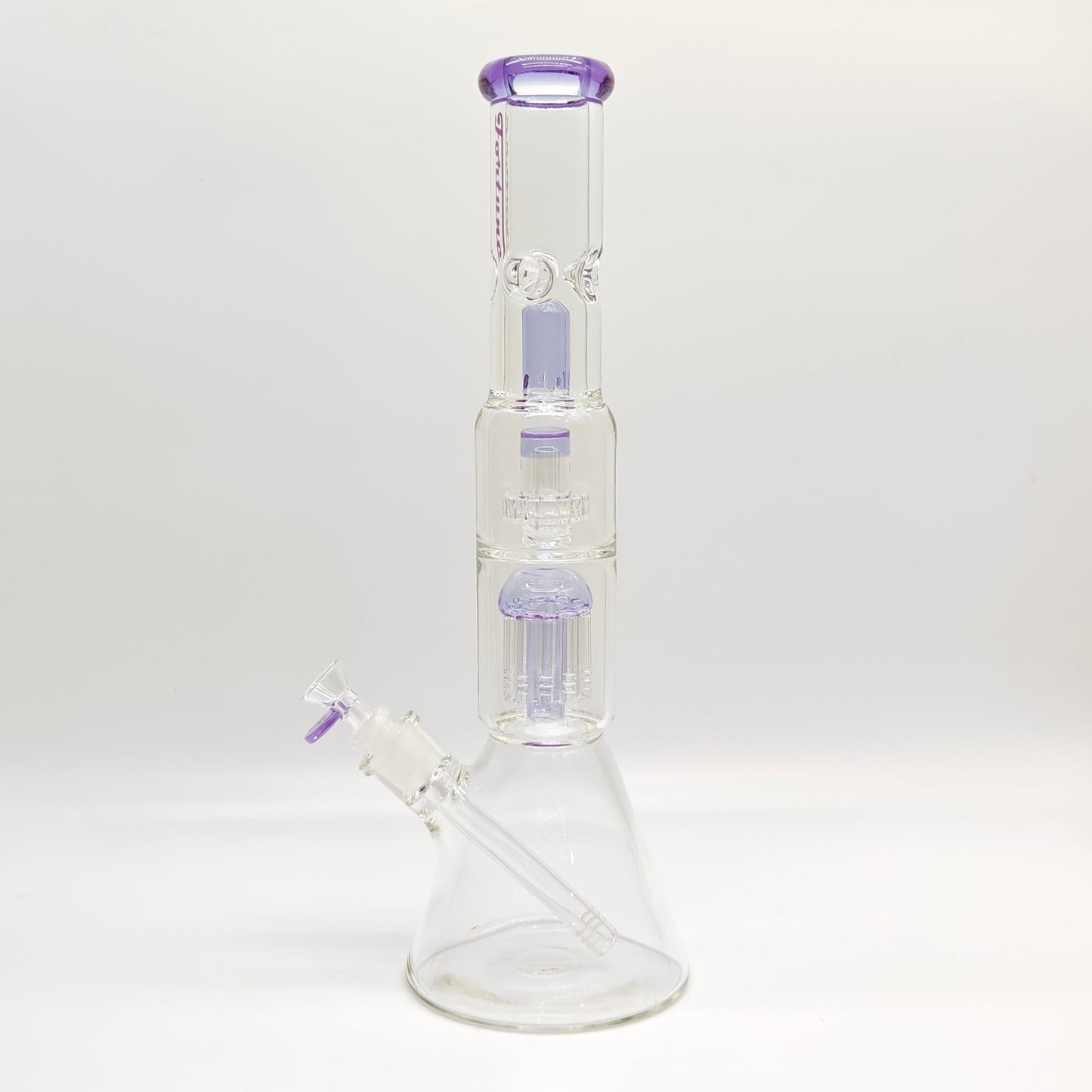 Fortune | 16" 7mm Double-Disk Percolator Beaker [1650PC-PK]