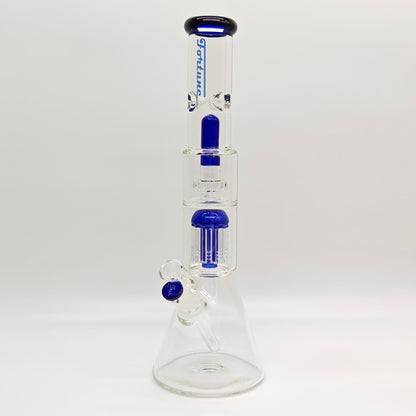 Fortune | 16" 7mm Double-Disk Percolator Beaker [1650PC-PK]