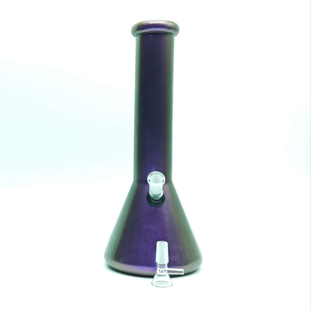 13" 7mm Delux Glass Beaker Bong-Assorted Color